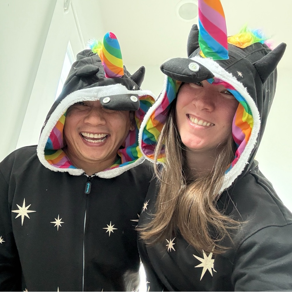 Unicorn Couples Costume Size M and L